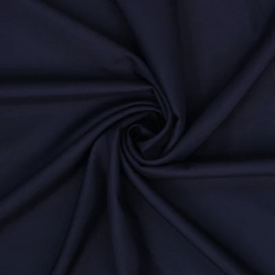 Premium Plain Boski 6-8 Pound Unstitced Fabric For Men - NAVY BLUE